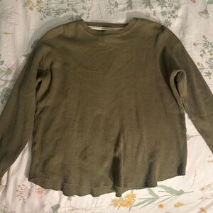Olive Green Women's Long Sleeve
